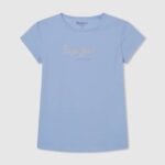 Pepe Jeans glitterlogollinen t-paita tyttö lahti TB001465