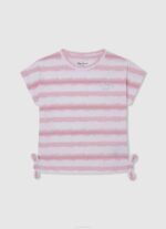 Pepe Jeans glitterlogollinen t-paita tyttö lahti TB001465 - Image 5