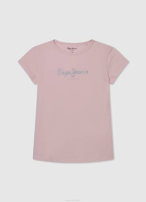 pepe_jeans_glitterlogollinen_t_paita_tytto_pehmea_pinkki_tb001464.jpg Pepe Jeans glitterlogollinen t-paita tyttö pehmeä pinkki TB001464 - Image 1