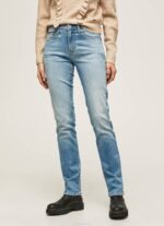 Pepe Jeans grace korkeavyötäröiset slim fit farkut naiset denim TB0067 - Image 2