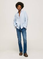 Pepe Jeans grace slim fit korkeavyötäröiset farkut naiset denim TB0070