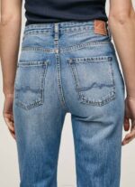 Pepe Jeans harper korkeavyötäröiset levenevät farkut naiset denim TB0064 - Image 4