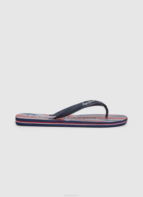 pepe_jeans_hawi_lippu_rannalla_varvastossut_miehet_tumma_denim_tb001259.jpg Pepe Jeans hawi lippu rannalla varvastossut miehet tumma denim TB001259 - Image 1