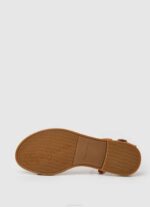 Pepe Jeans hayes folk mokkanahka litteät sandaalit naiset ruoste oranssi TB00667 - Image 5