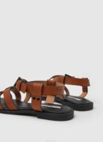 Pepe Jeans hayes rome litteät sandaalit naiset konjakki TB00655 - Image 4