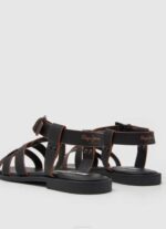 Pepe Jeans hayes rome litteät sandaalit naiset musta TB00657 - Image 4