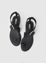 Pepe Jeans hayes trend flat sandaalit naiset musta TB00656 - Image 2