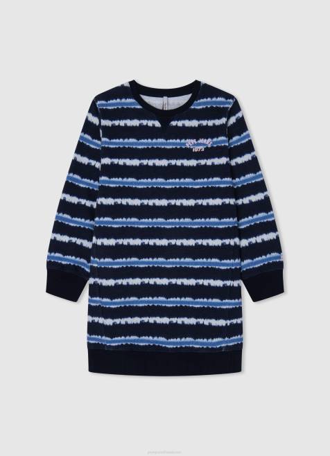 pepe_jeans_heikentyneet_raidat_minimekko_tytto_dulwich_tb001391.jpg Pepe Jeans heikentyneet raidat minimekko tyttö dulwich TB001391 - Image 1