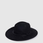 Pepe Jeans hengittävä leveälierinen hattu naiset musta TB00776