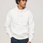 Pepe Jeans hupullinen puuvillapusero miehet valkoinen TB00910