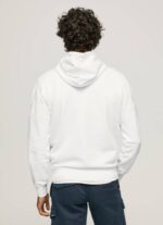 Pepe Jeans hupullinen puuvillapusero miehet valkoinen TB00910 - Image 4