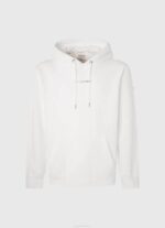 Pepe Jeans hupullinen puuvillapusero miehet valkoinen TB00910 - Image 5
