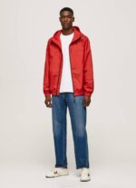 Pepe Jeans hupullinen tuulitakki miehet studio punainen TB00824 - Image 2