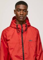 Pepe Jeans hupullinen tuulitakki miehet studio punainen TB00824 - Image 3