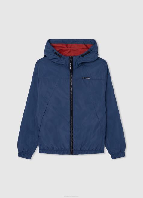 pepe_jeans_hupullinen_tuulitakki_poika_jarman_tb001563.jpg Pepe Jeans hupullinen tuulitakki poika jarman TB001563 - Image 1