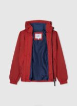 Pepe Jeans hupullinen tuulitakki poika studio punainen TB001564 - Image 3