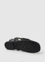 Pepe Jeans irma etniset nahkasandaalit naiset musta TB00659 - Image 5