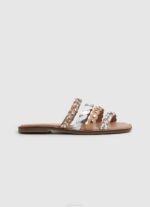 Pepe Jeans irma multistraps nahkasandaalit naiset musta TB00663 - Image 2