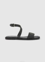 Pepe Jeans irma multistraps nahkasandaalit naiset musta TB00663 - Image 3