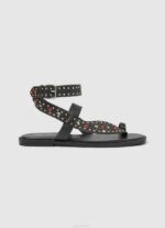 Pepe Jeans irma multistraps nahkasandaalit naiset musta TB00663 - Image 5