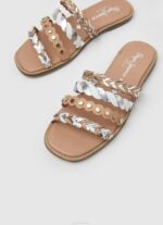 Pepe Jeans irma multistraps nahkasandaalit naiset paljas TB00662 - Image 3