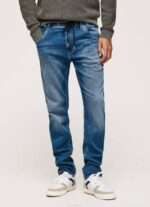 Pepe Jeans jagger midrise slim fit farkut miehet denim TB00794 - Image 2