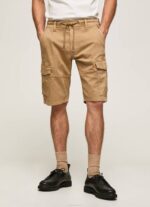 Pepe Jeans jared cargo shortsit miehet kameli TB001114 - Image 2