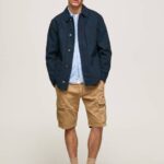 Pepe Jeans jared cargo shortsit miehet kameli TB001114