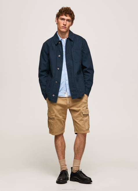 pepe_jeans_jared_cargo_shortsit_miehet_kameli_tb001114.jpg Pepe Jeans jared cargo shortsit miehet kameli TB001114 - Image 1