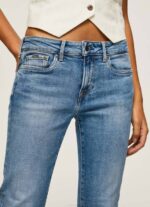 Pepe Jeans jolie midrise tavalliset farkut naiset denim TB0020 - Image 3
