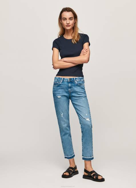 pepe_jeans_jolie_midrise_tavalliset_farkut_naiset_denim_tb0029.jpg Pepe Jeans jolie midrise tavalliset farkut naiset denim TB0029 - Image 1