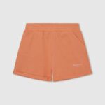 Pepe Jeans joustava vyötärö puuvillashortsit tyttö persikka TB001499