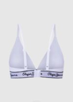 Pepe Jeans joustavat puuvillarintaliivit naiset valkoinen TB00540 - Image 2
