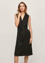 Pepe Jeans käännekaulus mekko naiset musta TB00224 - Image 2