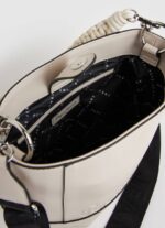 Pepe Jeans kaksikahvainen ämpärilaukku naiset kirnupiimä TB00731 - Image 3