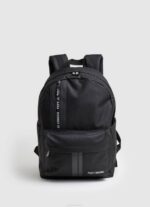 Pepe Jeans kangasreppu, jossa viivayksityiskohdat miehet musta TB001294