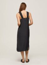 Pepe Jeans kasainen tavallinen satiininen mekko naiset musta TB00186 - Image 4