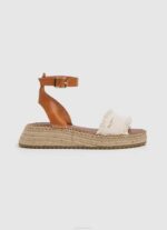 Pepe Jeans Kate kangas kiila sandaalit naiset luonnonvalkoinen TB00678