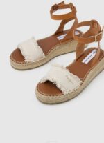 Pepe Jeans Kate kangas kiila sandaalit naiset luonnonvalkoinen TB00678 - Image 3