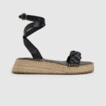 Pepe Jeans kate-punotut sandaalit naiset musta TB00676