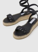 Pepe Jeans kate-punotut sandaalit naiset musta TB00676 - Image 3