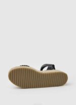Pepe Jeans kate-punotut sandaalit naiset musta TB00676 - Image 5