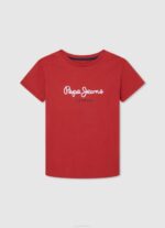 Pepe Jeans kauttaaltaan painettu t-paita poika valkoinen TB001627 - Image 4