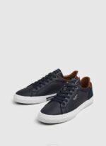Pepe Jeans kenton court -yhdistelmälenkkarit miehet laivasto TB001243 - Image 2