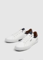Pepe Jeans kenton court -yhdistelmälenkkarit miehet valkoinen TB001238 - Image 2