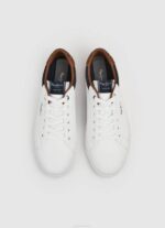 Pepe Jeans kenton court -yhdistelmälenkkarit miehet valkoinen TB001238 - Image 3