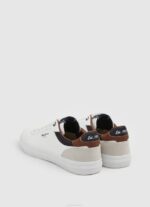 Pepe Jeans kenton court -yhdistelmälenkkarit miehet valkoinen TB001238 - Image 4
