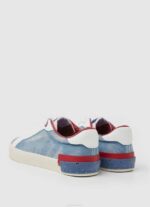 Pepe Jeans kenton denim canvas lenkkarit naiset tehtaan sininen TB00627 - Image 4