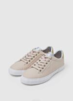 Pepe Jeans Kenton flag -peruslenkkarit naiset vaaleanpunainen TB00598 - Image 3