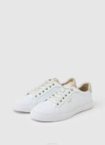 Pepe Jeans Kenton flag -peruslenkkarit naiset valkoinen TB00593 - Image 3